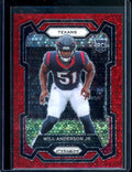 2023 Panini Prizm Will Anderson Jr. Rookie Red Disco /70 Texans