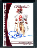2023 Panini Flawless Collegiate Deion Sanders Campus Legends Auto Red /20 Florida State
