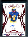 2023 Panini Flawless Collegiate Israel Abanikanda Rookie Auto /20 Pittsburgh