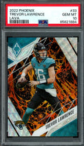 2022 Panini Phoenix Trevor Lawrence Lava /175 PSA 10 Jaguars