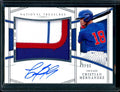 2023 Panini National Treasures Christian Hernandez Patch Auto /99 Cubs