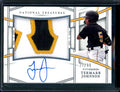 2023 Panini National Treasures Termarr Johnson Patch Auto /99 Pirates