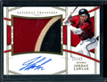 2023 Panini National Treasures Jordan Lawlar Patch Auto Gold /25 Diamondbacks