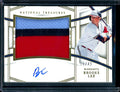 2023 Panini National Treasures Brooks Lee Patch Auto Gold /49 Twins
