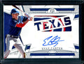 2023 Panini National Treasures Evan Carter "Texas" Patch Auto /99 Rangers