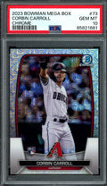 2023 Bowman Chrome Corbin Carroll Rookie Mega Box PSA 10 Diamondbacks