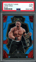 2023 Panini Select John Cena Premier Level Blue /199 PSA 9 WWE