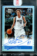 2022/23 Panini Contenders Optic Dirk Nowitzki Auto Mavericks