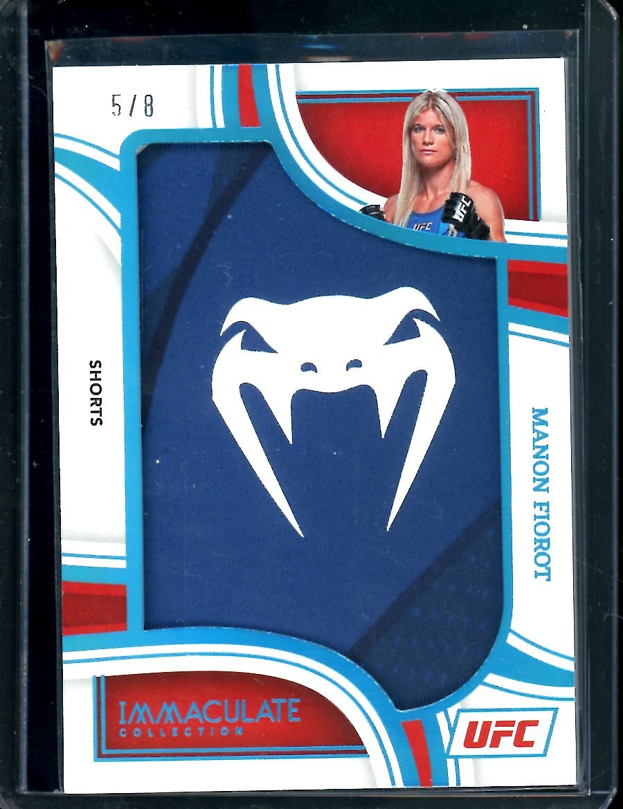 2023 Panini Immaculate UFC Manon Fiorot Shorts Patch /8