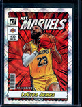 2023/24 Panini Donruss LeBron James Net Marvels Holo Diamond Lakers