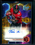 2023 Bowman's Best Tahj Brooks Auto Gold /50 Texas Tech