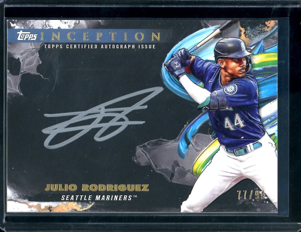 2023 Topps Inception Julio Rodriguez Auto /99 Mariners
