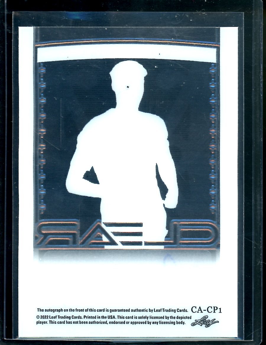 2022 Leaf Trinity Soccer Cole Palmer Clear Auto /2