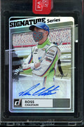 2021 Panini Donruss Racing Ross Chastain Signature Series Black 1/1 NASCAR
