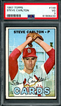 1967 Topps Steve Carlton PSA 3 Cardinals