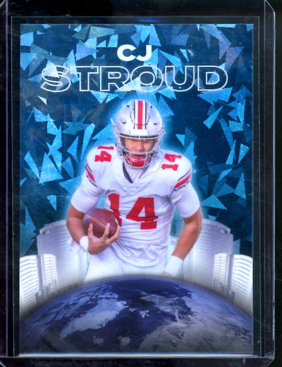 2022 TruCreator C.J. Stroud Blue Ice /50 Ohio State