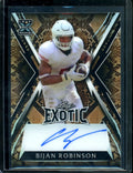 2023 Leaf Exotic Bijan Robinson Rookie XRC Auto /13 Texas