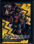 2023 Panini Prizm Draft Picks C.J. Stroud Rookie Gold Ice Fearless Ohio State