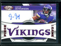 2023 Panini Certified Justin Jefferson Piece of the Game Patch Auto /75 Vikings