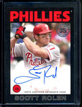 2021 Topps Scott Rolen 1986 Topps Auto /199 Phillies