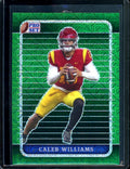 2023 Leaf Pro Set Metal Caleb Williams Green Mojo /4 USC