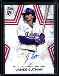 2023 Topps James Outman Rookie Auto Dodgers