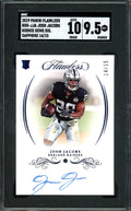 2019 Panini Flawless Josh Jacobs Rookie Sapphire Auto /15 SGC 9.5 Raiders