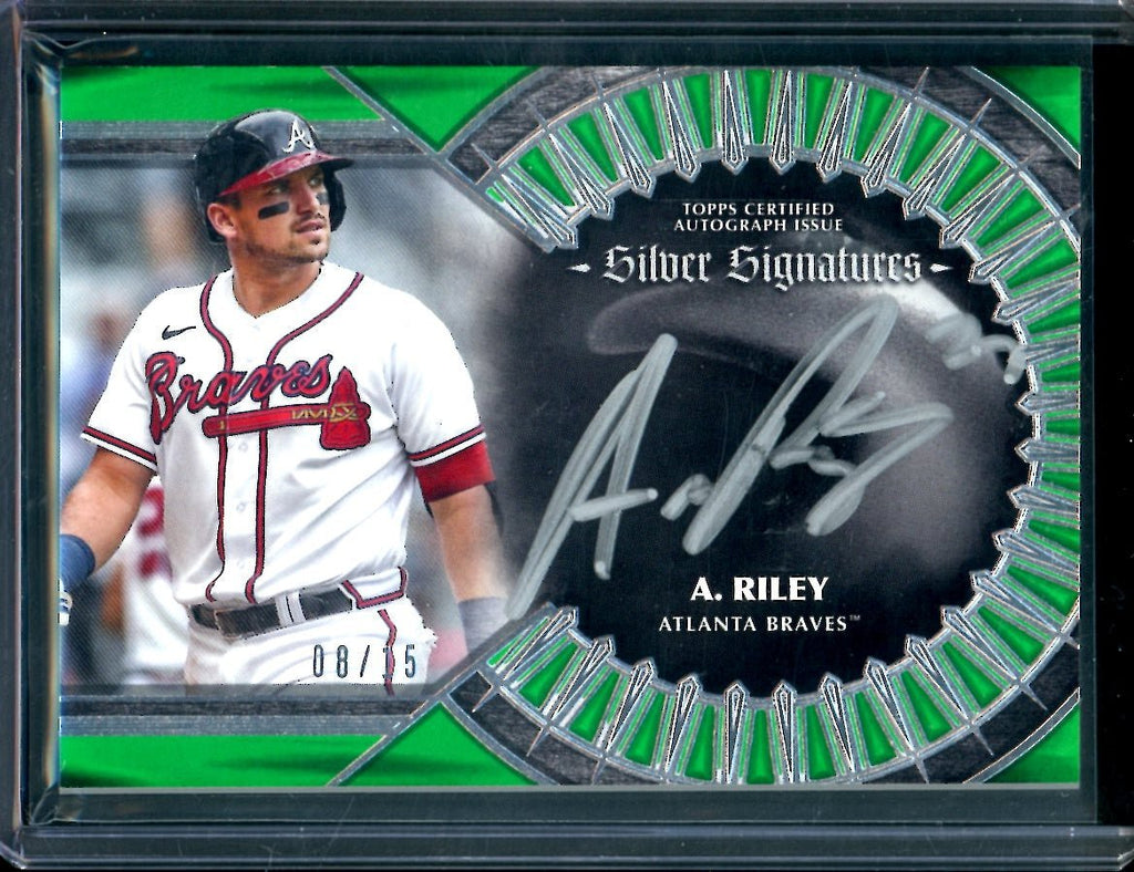 2023 Topps Five Star Austin Riley Silver Signatures Auto /15 Braves