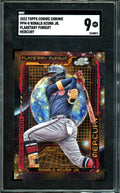2023 Topps Cosmic Chrome Ronald Acuna Jr. Planetary Pursuit SSP Mercury SGC 9 Braves