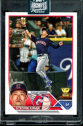 2024 Topps Archives Signature Series Steven Kwan Auto /99 Guardians