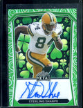 2024 Leaf St. Patrick's Day Sterling Sharpe Auto /2 Packers