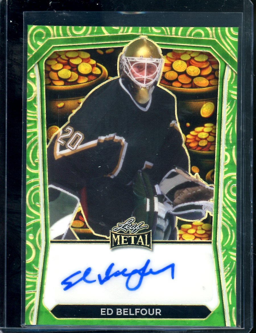2024 Leaf St. Patrick's Day Ed Belfour Pot of Gold Auto 1/1