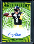 2023 Panini Illusions Kenny Pickett Limelight Auto /25 Steelers