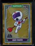 2025 Topps VeeFriends Chrome Heart-Trooper First Chrome Gold /50