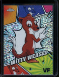2025 Topps Chrome VeeFriends Witty Weasel Manga Speckle