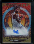 2022 Bowman University Inception Chris Livingston Auto Orange /25 Wildcats