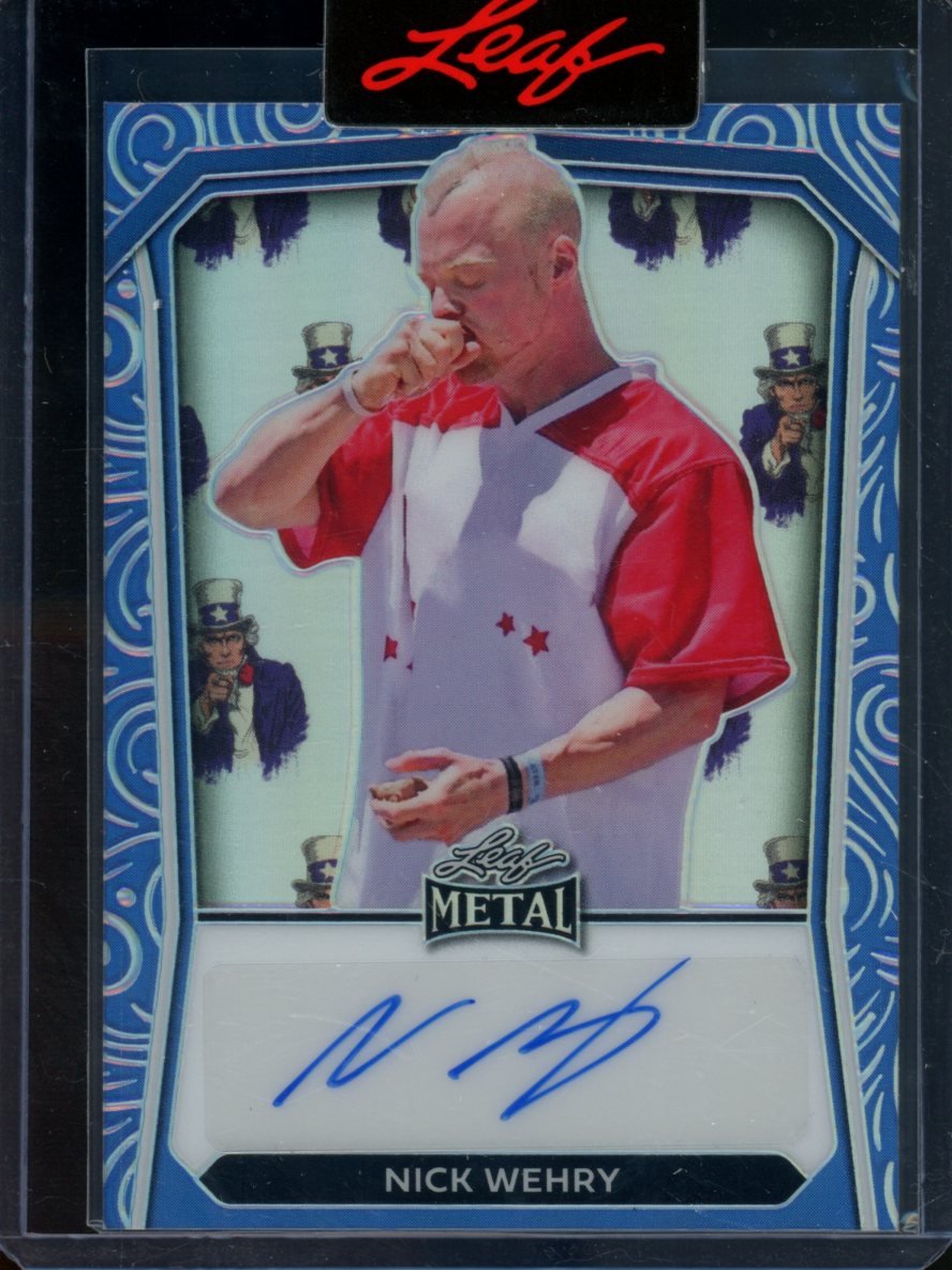 2024 Leaf Independence Day Nick Wehry Auto Uncle Sam 1/1