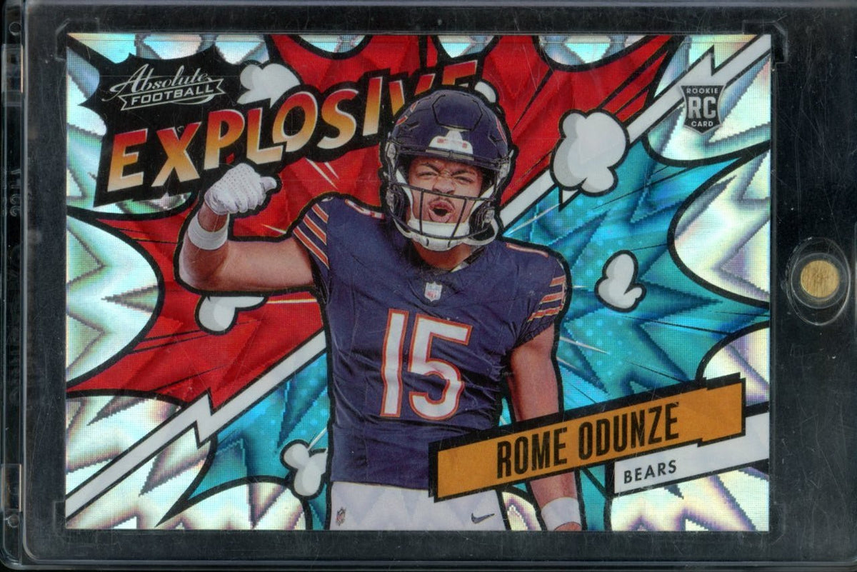 2024 Panini Absolute Rome Odunze Explosive Rookie SSP Bears