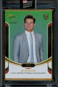 2024 Topps Now Rookie Campaign Drake Maye 3rd Overall Green /99 Patriots