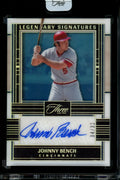 2024 Panini Three & Two Johnny Bench Legendary Auto /32 Reds