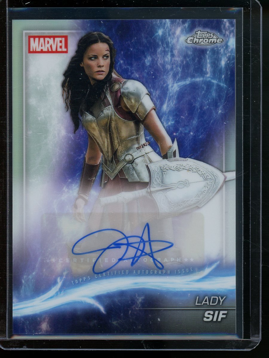 2025 Topps Chrome Lady Sif Refractor Autograph Thor