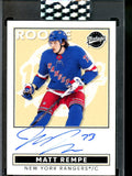 2024 Upper Deck Vintage Matt Rempe Encased Rookie Autograph Rangers