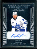 2025 Upper Deck Black Diamond Chris Tanev Sparkling Scripts Maple Leafs