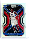 2021 Panini Prizm Tyrese Maxey Silver Rookie 76ers