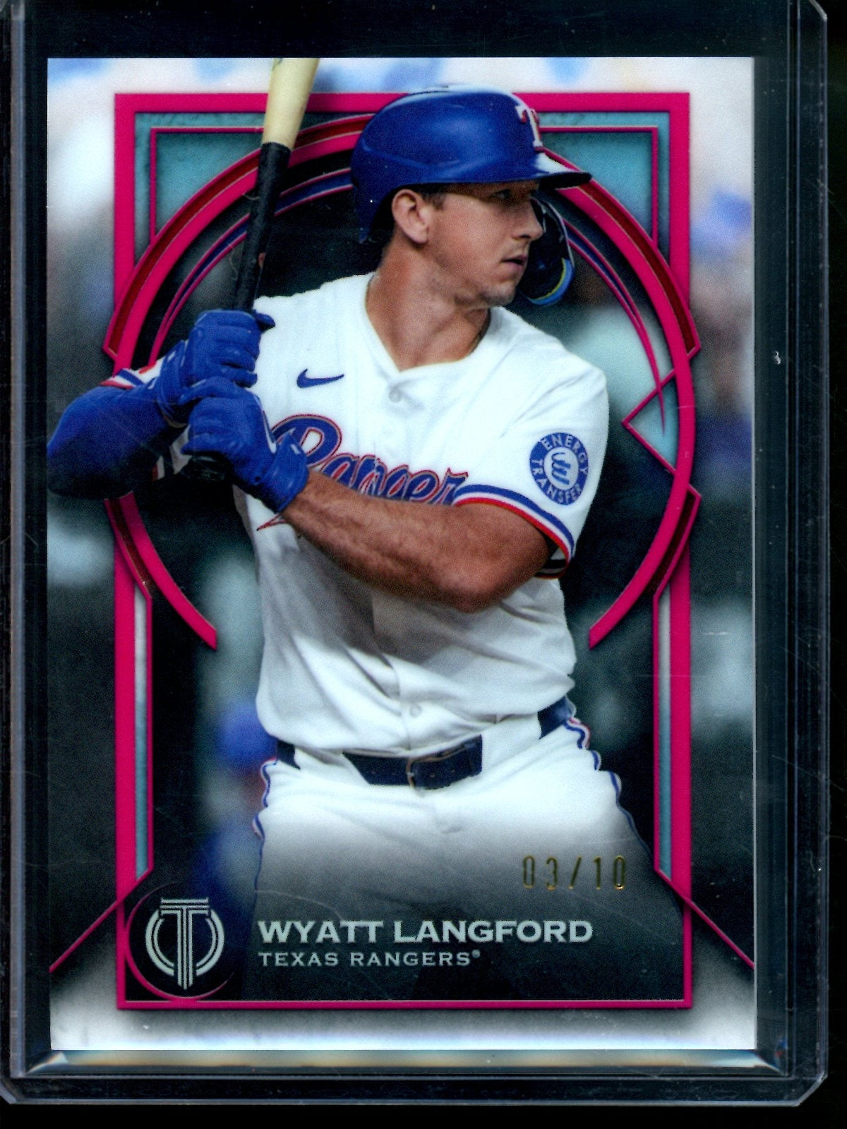 2026 Topps Tribute Wyatt Langford /10 Rangers