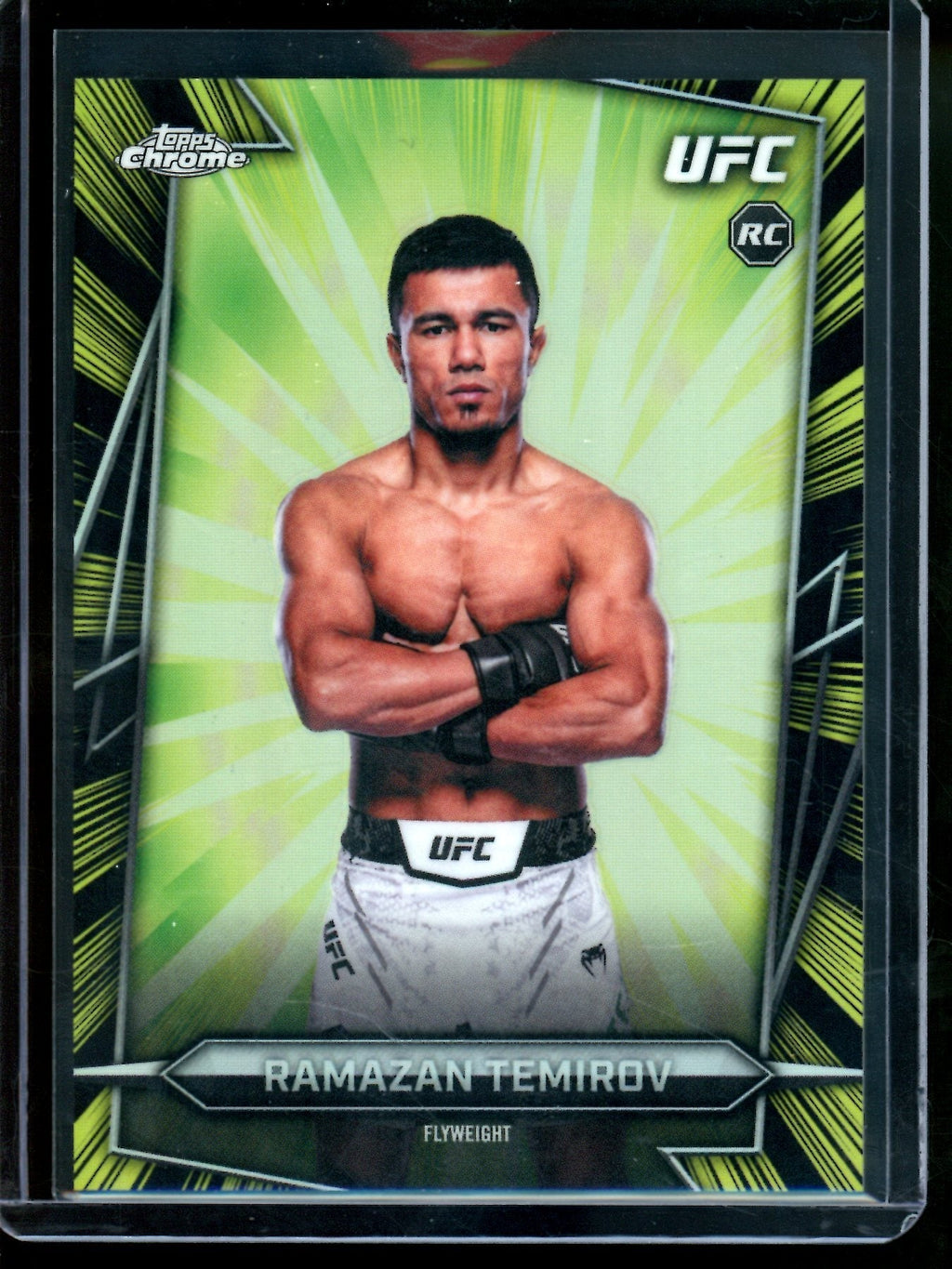 2026 Topps Chrome Ramazan Temirov Radiating Rookie SP