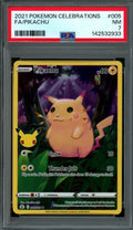 2021 Pokemon Celebrations Pikachu 005/025 PSA 7