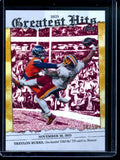 2026 Topps Flagship Treylon Burks Greatest Hits Gold Foil /50 Commanders
