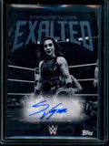 2025 Topps Exalted Stephanie Vaquer Autograph Black and White