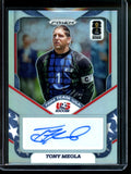 2026 Panini Prizm Tony Meola Silver Autograph /199 USA